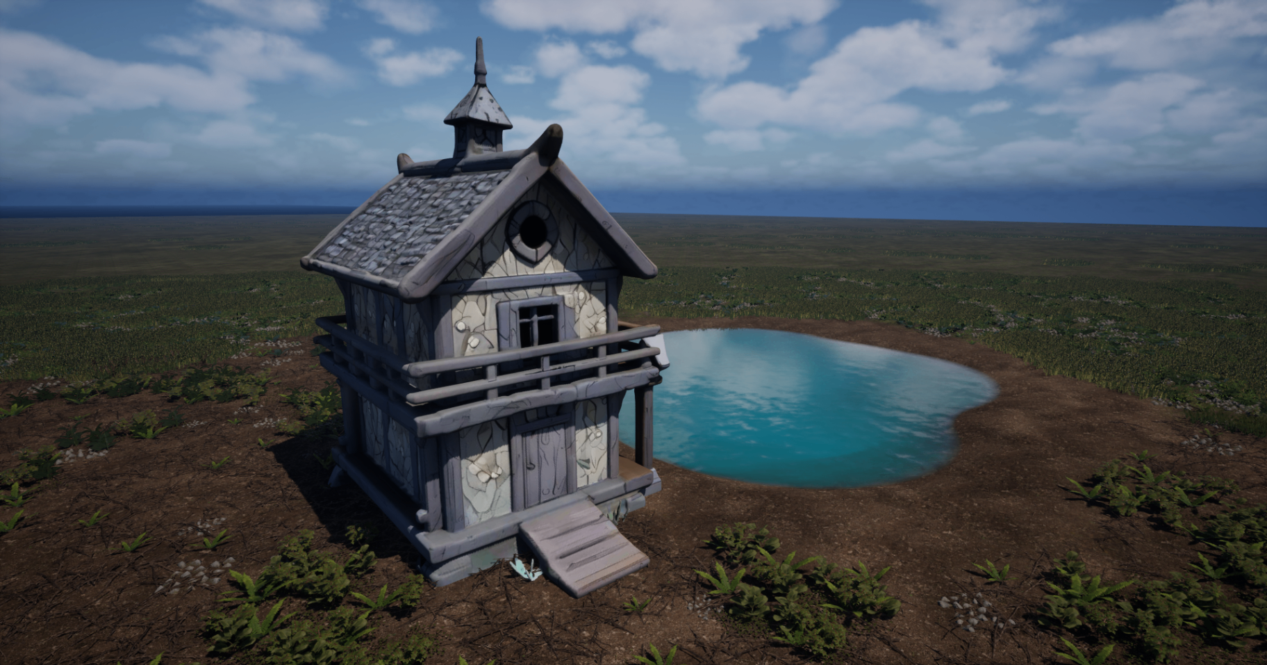 Cottages by the lake